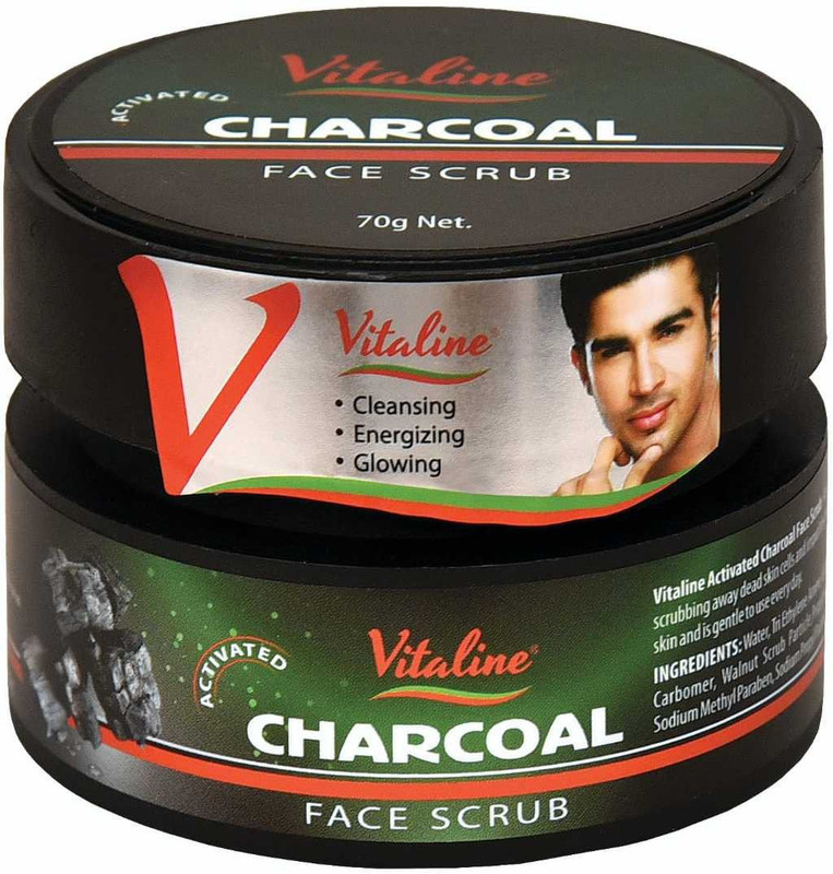 vitaline Charcoal Face  Scrub(70 g)