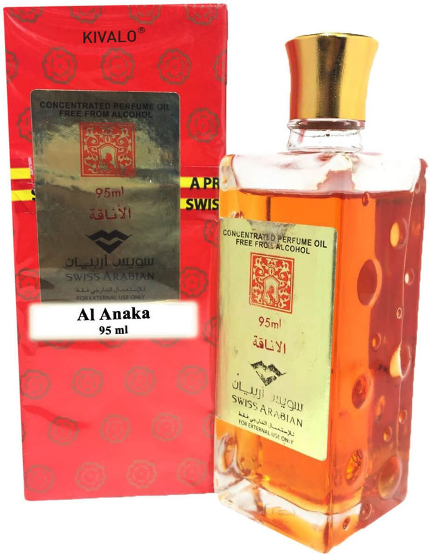 Kivalo Ⓡ Al Anaka Fragrance Swiss Imported Pure Concentrated Attar - 95 ml Floral Attar(Floral)