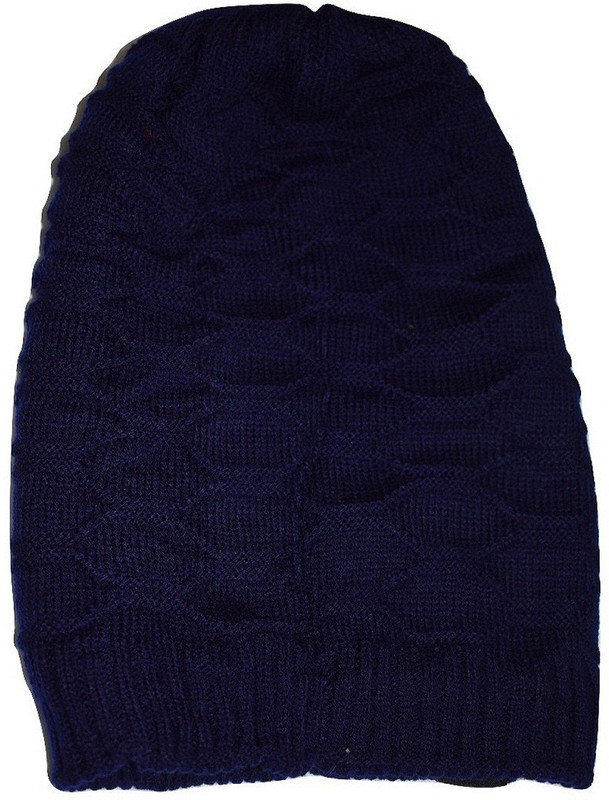 kotton koncepts Solid Blu winter cape Cap