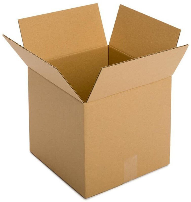 unnati Corrugated Paper Packaging, Storing Packaging Box(Pack of 25 Brown)