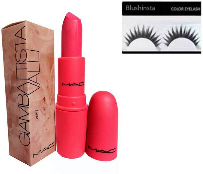 blushinsta combo kit of giambattista lipstick eyelashes (Set of 2)(2 Items in the set)