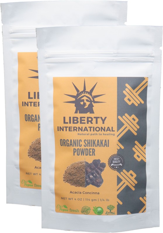 LIBERTY INTERNATIONAL  al Shikakai Powder For Hair Care Excellent Hair Conditioner (2 X 114 Gm ) NT26(228 g)
