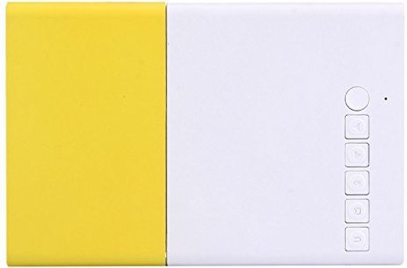 Microware 600 lm LED Corded & Cordless Mobiles Portable Projector(Multicolor)