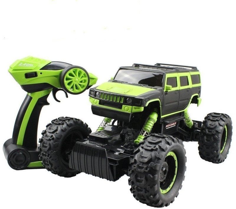 rudra international 1:14 Scale 2.4 GHz 4 Wheel Drive Rock Crawler Rally The Mean Machine Jeep(Green)
