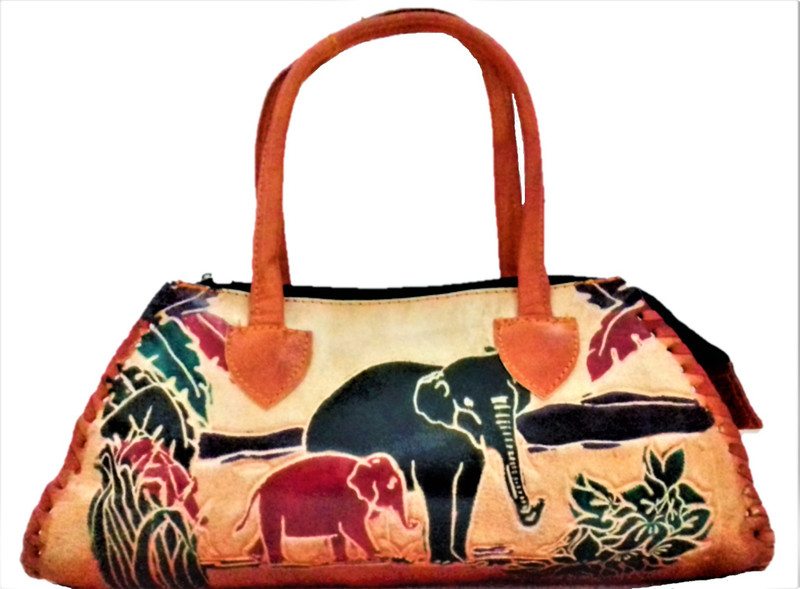 SNB Handicrafts SNB0010MCEL1 Multipurpose Bag(Multicolor, 2 L)