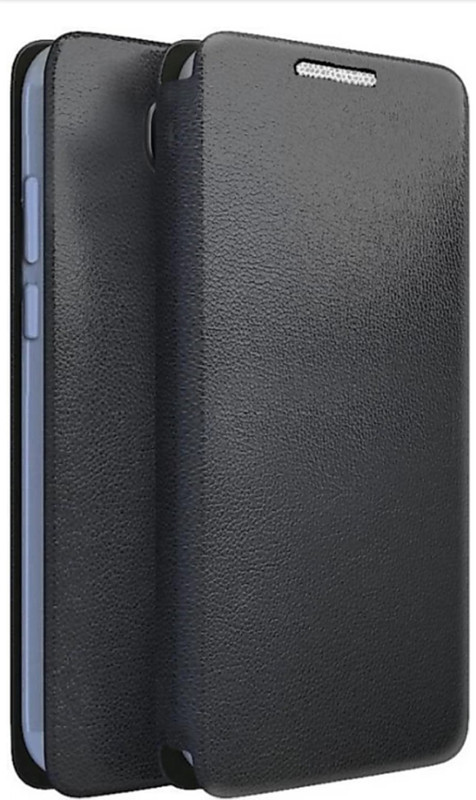 sadgatih Flip Cover for OPPO F9 PRO ( BLACK , LEATHER FLIP CASE ) Q(BLACK, Dual Protection)