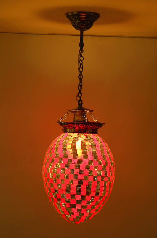 lite 69 Empire Red Silver Pendant Pendants Ceiling Lamp