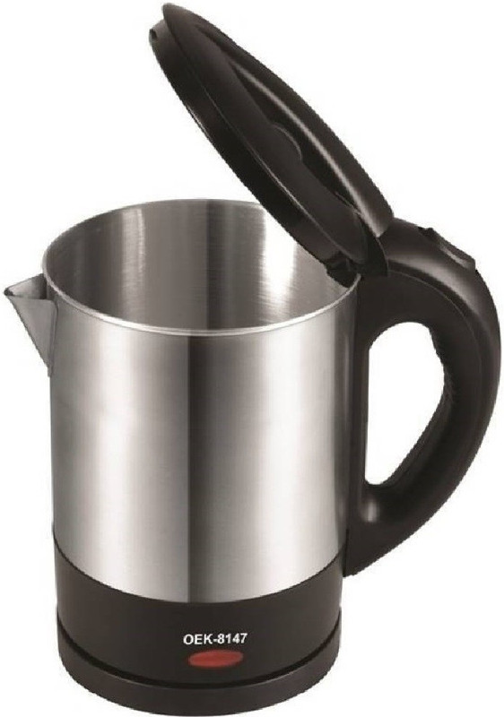 Orpat OKE-8147 Electric Kettle (1 L) Electric Kettle(1 L, Black and Sliver)