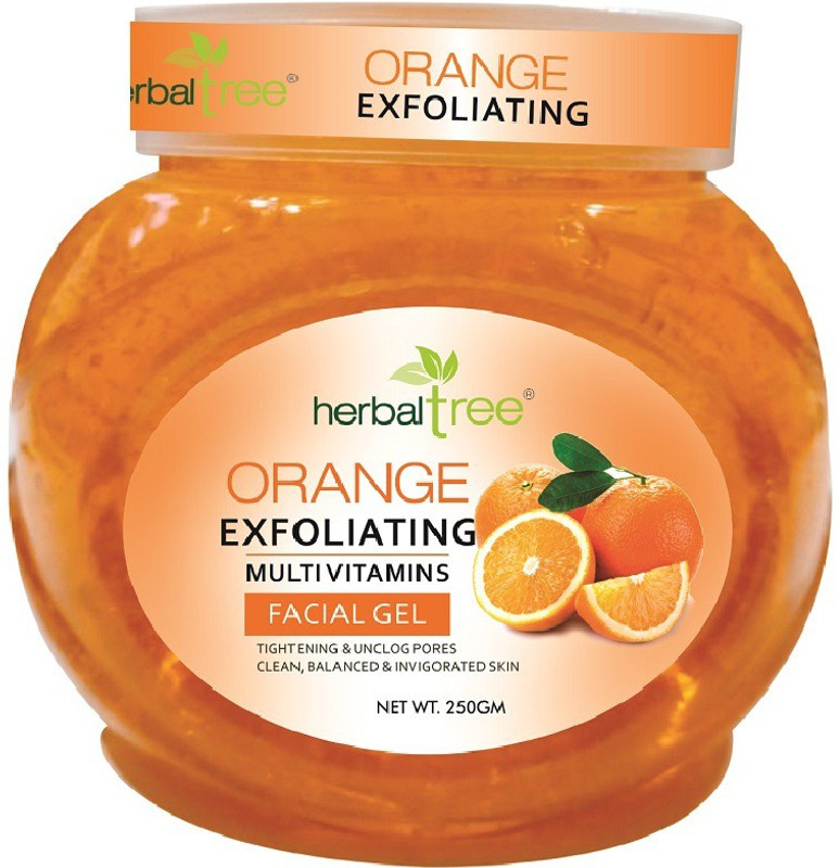 herbaltree ORANGE EXFOLIATING MULTI VITAMINS FACIAL GEL(250 g)