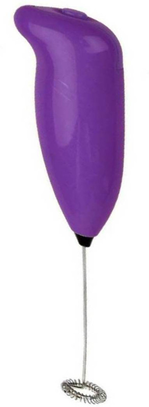 Granny Smith Portable Hand Blender for Coffee Egg Beater with Battery Operated 3 Hand Blender(Purple)