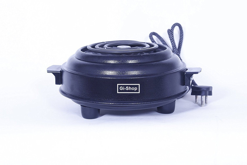 Gi-Shop Steel1200 W Electric G Coil Hot Plate (Black ) Induction Cooktop(Grey, Push Button)