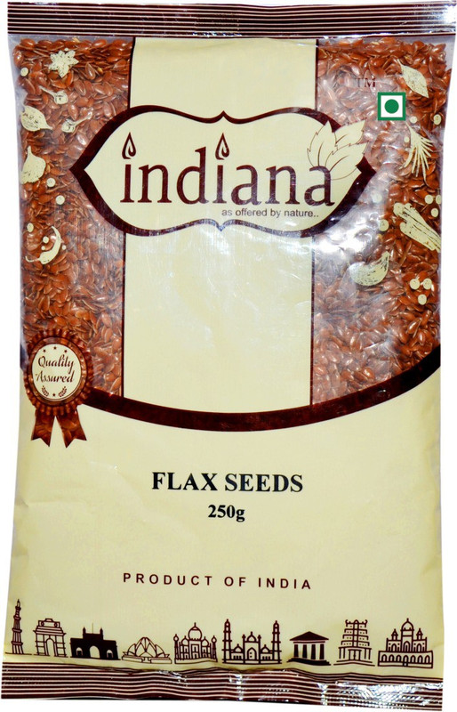 indiana Flax Seeds Roasted Premium Quality 250g Assorted Nuts Pouch(250 g)