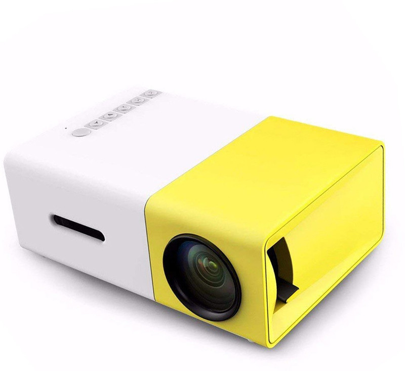 CALLIE LED Corded Mobiles Portable Projector (Yellow, White) 600 lm LED Corded Mobiles Portable Projector(Yellow, White)