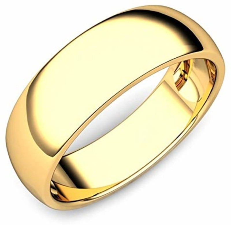 Buy keyline 24k Gold Plated Men women Ring Copper Gold Plated Ring