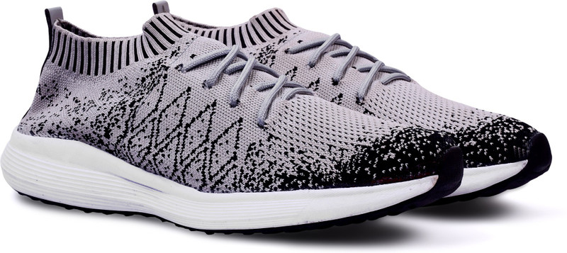 brossbee Running Shoes For Men(Black, Grey)