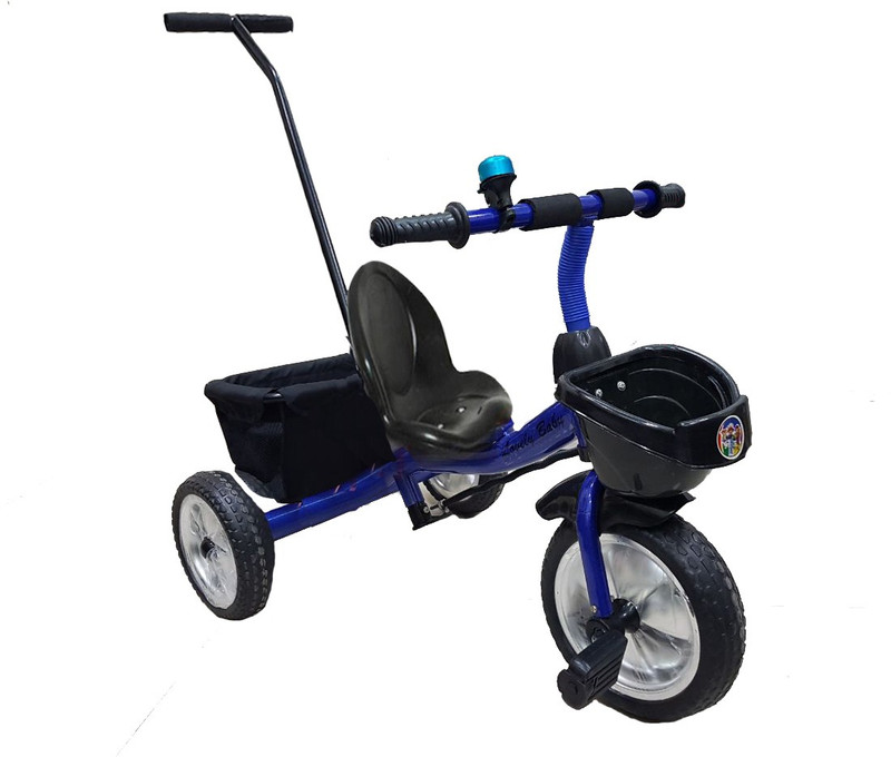 kayoksh BABY TRICYCLE FOR KIDS WITH FRONT OR BACK BASKET AND PARENT HANDLE BLUE COLOR KIDS TRICYCLE RECOMMENDED TRICYCLE FOR BABY GIRL OR TRICYCLE FOR BABY BOY OR TRICYCLE FOR TODDLER GIRL OR TRICYCLE FOR TODDLER BOY RECOMMENDED FOR TODDLER 1,2,3,4,5 YEAR CHILDREN TRICYCLE FOR KIDS KY-915-BLUEPHHH03