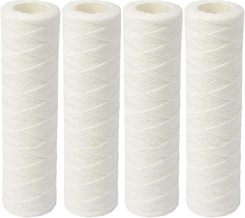 capital RO Water Purifier 10 INCH Wound FILTER Whole House Replacement Water Filter Cartridge Solid Filter Cartridge(0.5, Pack of 4)