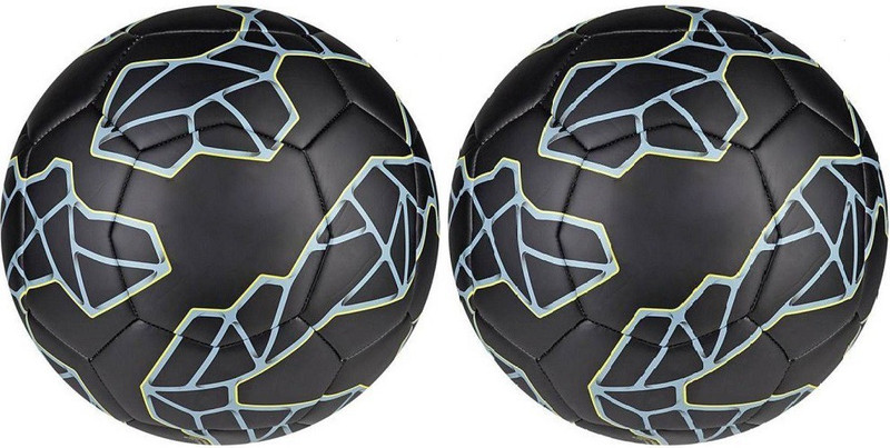 skyward Messi Fifa (Pack Of 2 Balls ) Football - Size: 5(Pack of 2, Black)