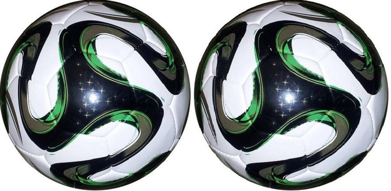 skyward Brazuca Glider (Pack of 2 Balls ) Football - Size: 5(Pack of 2, Multicolor)