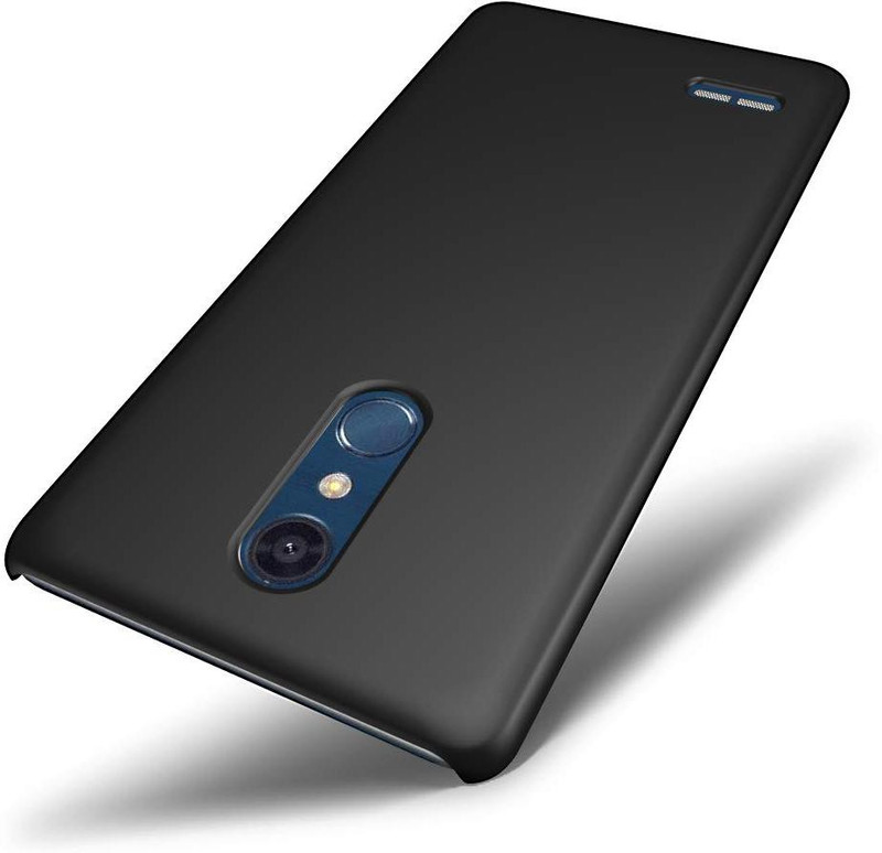 Dgeot Back Cover for LG K10 2017 (Titan, 16 GB) (2 GB RAM)([Ultra-Thin] [Anti-Drop] Premium Material Slim Full Protection [Hard Case] ♥Black♥)