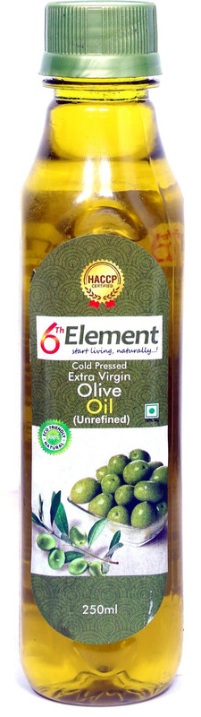 6th element COLD PRESSED EXTRA VIRGIN OLIVE OIL Olive Oil Plastic Bottle(250 ml)