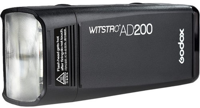 Godox AD 200 TTL Pocket Flash Kit Flash(Black)