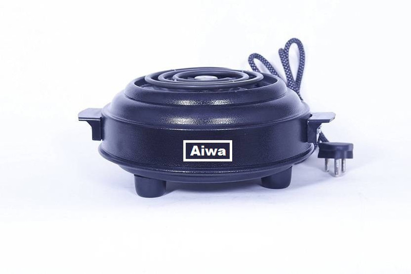 Aiwa World's Best 1200 Watts Stainless Steel With Indicator G -Coil Hot Plate Induction Cooktop(Grey, Push Button)