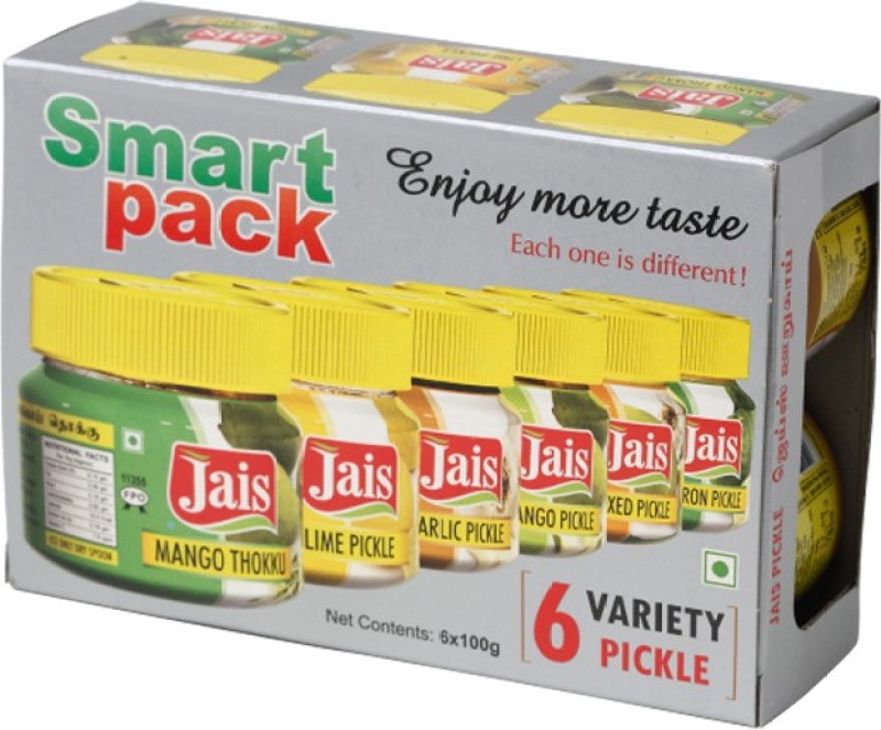 Jais Smart Pack Red Chilli Pickle(600 g)