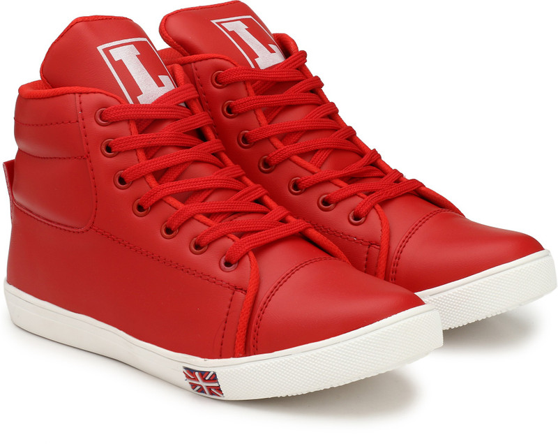 s37 STYLISH Sneakers For Men(Red)