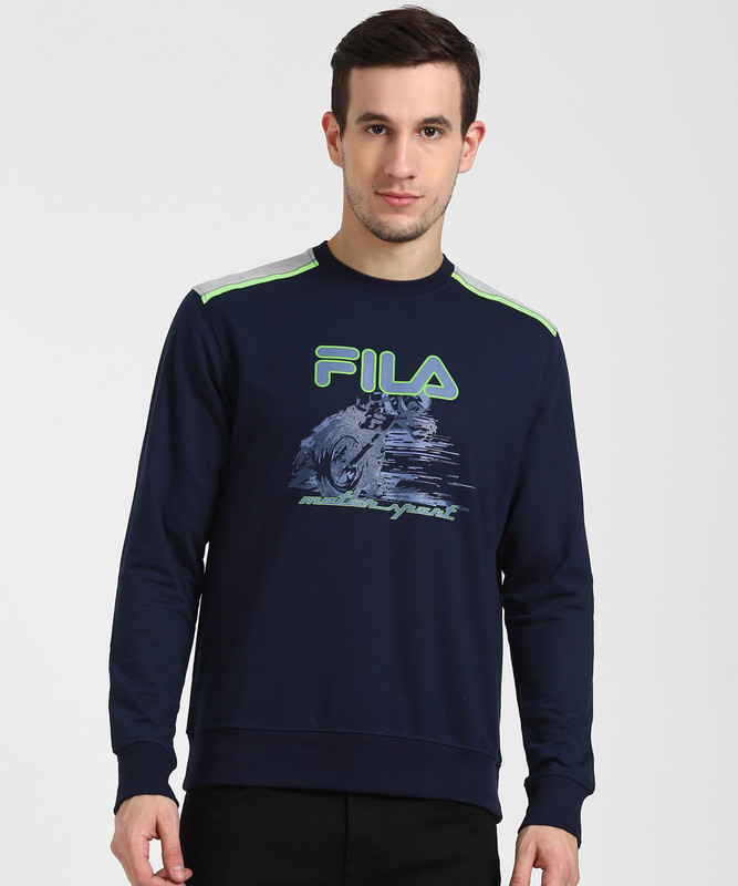 Buy Fila Full Sleeve Printed Men 