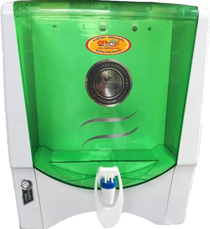 Orange Alica Water Purifier RO System (Green) 10 L RO Water Purifier(Green)