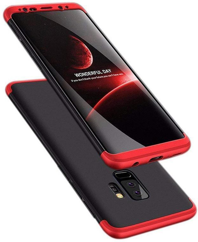 mc moms Back Cover for Gkk Cover 360 Full Body Protection For Samsung S9 Plus(Black, Dual Protection)