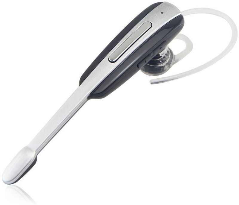 hsbmart HM 1000 Bluetooth Headset with Mic(black and siler, In the Ear)