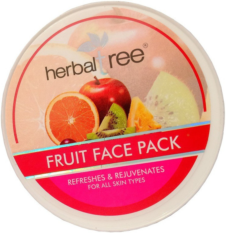 herbaltree HT FRUIT FACE PACK REFRESHES & REJUVENATES(180 g)