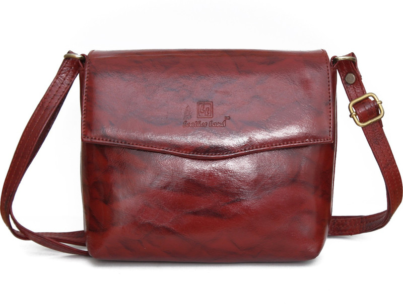 Leather land hot sale sling bag