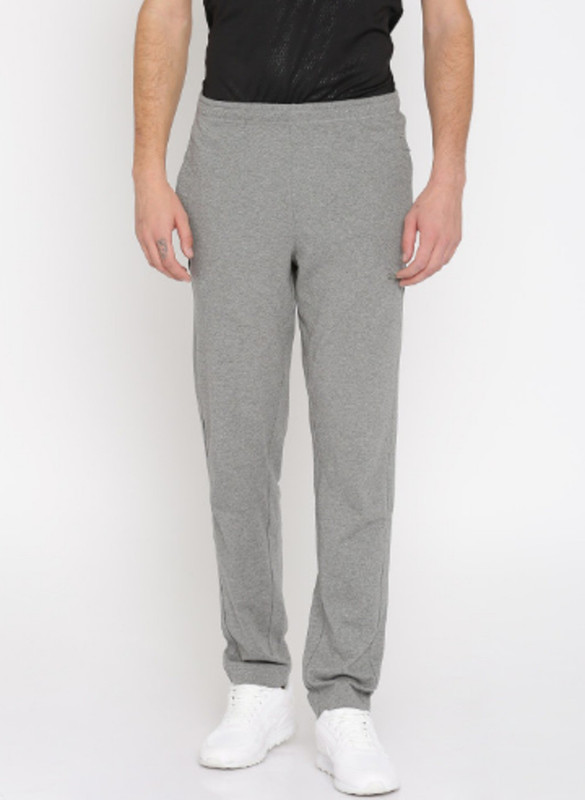 runsmith Solid Men Grey Track Pants