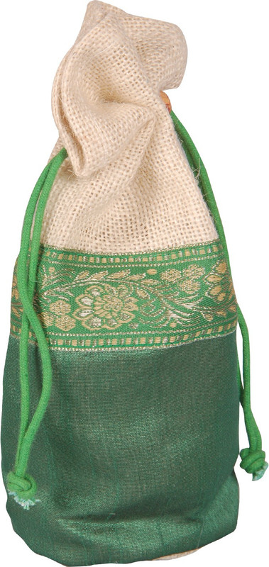 Sangeetha Bag RICH POUCH Multipurpose Bag(Green, 2 L)