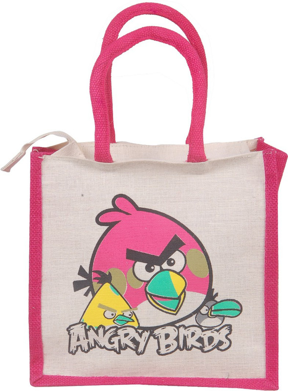 Sangeetha Bag ANGRY BIRD Multipurpose Bag(Pink, 2 L)