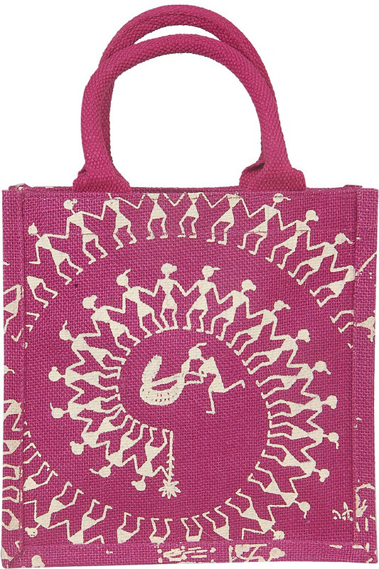 Sangeetha Bag J74 Multipurpose Bag(Pink, 2 L)