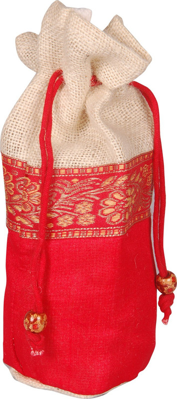 Sangeetha Bag RICH POUCH Multipurpose Bag(Red, 2 L)