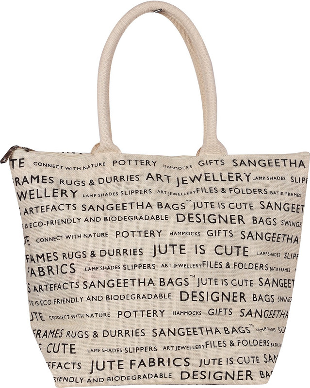 Sangeetha Bag ROUND NEWS PAPER Multipurpose Bag(White, 2 L)