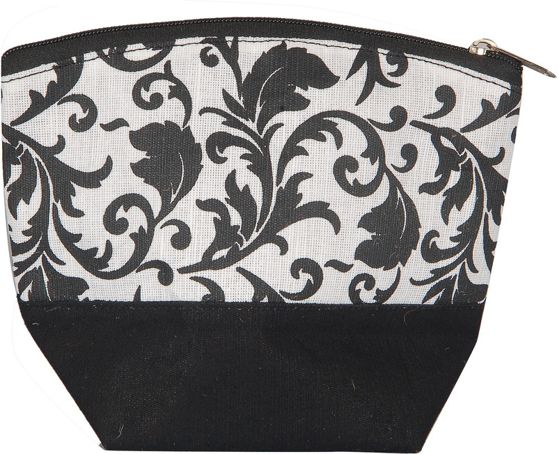 Sangeetha Bag black & white purse Multipurpose Bag(Black, 2 L)