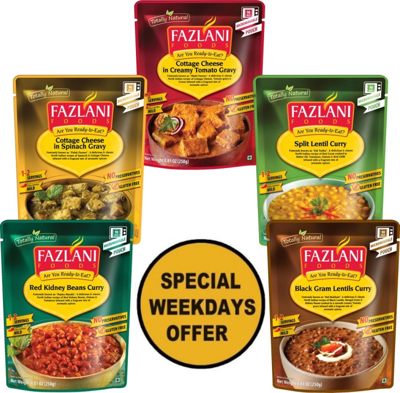 Fazlani Foods Ready To Eat Curries Collection 250 g