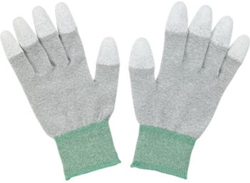 sky enterprises Antistatic (ESD Safe Pu Coated Gloves) [Pack of 5 Pairs] Nylon  Safety Gloves(5)
