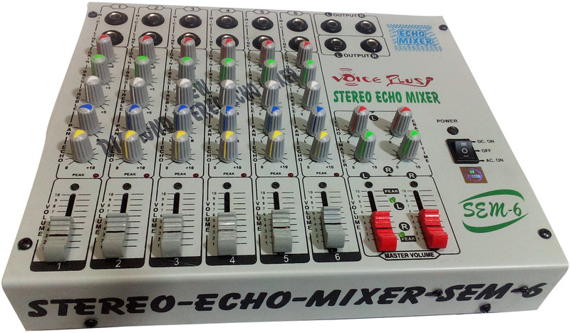 voice plus sem-6 Digital Sound Mixer