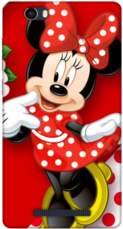 BAGRA Back Cover for Lava A97 Back Cover(Mickey Mouse Cartoons, Comics  ,Cover for Girls, Cover For Boys, Grip Case, Silicon)