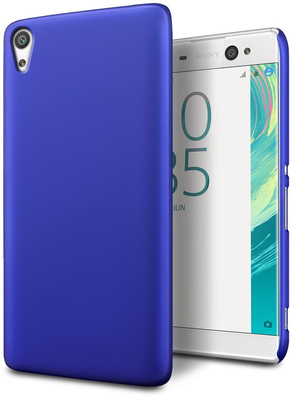 Dgeot Back Cover for Sony Xperia XA Dual (Lime Gold, 16 GB) (2 GB RAM)([Ultra-Thin] [Anti-Drop] Premium Material Slim Full Protection [Hard Case] ♥Blue♥, Shock Proof)