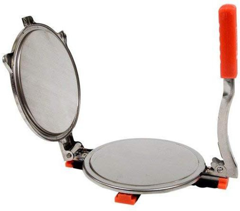 Shoppernation Cold Big Size Steel Made Puri Press Manual Dough Press(L 11)