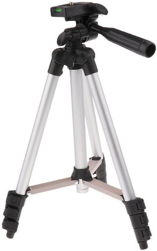 happyclub Tripod-3110 40.2 Inch Portable Camera Tripod Tripod Kit(White, Black, Grey, Supports Up to 1.8)