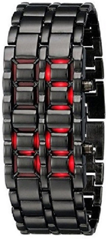 sinartrading SINAR44 LED Metallic Digital Watch-Black Click to open expanded view LED Metallic Digital Watch-Black Analog-Digital Watch  - For Men & Women